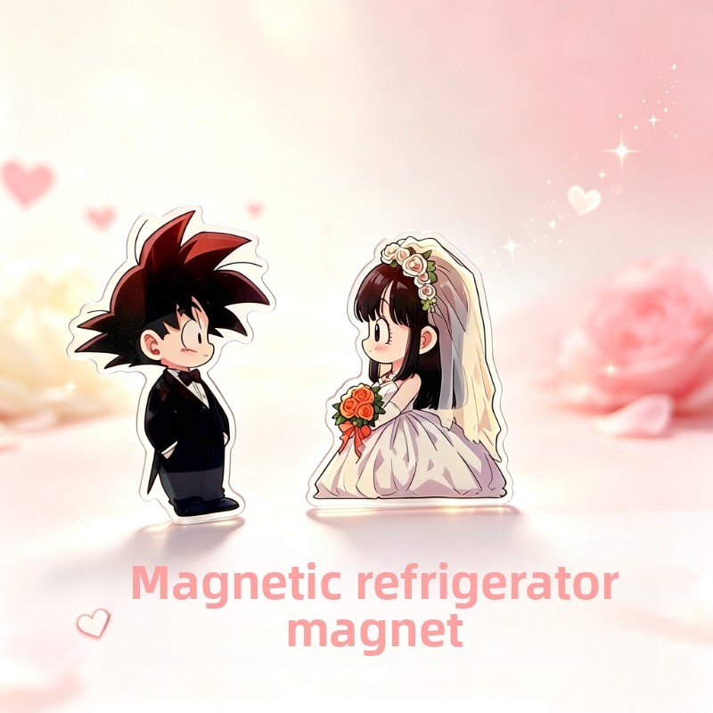 Event Suppliers - Magnet kulkas akrilik tema gaun pengantin
