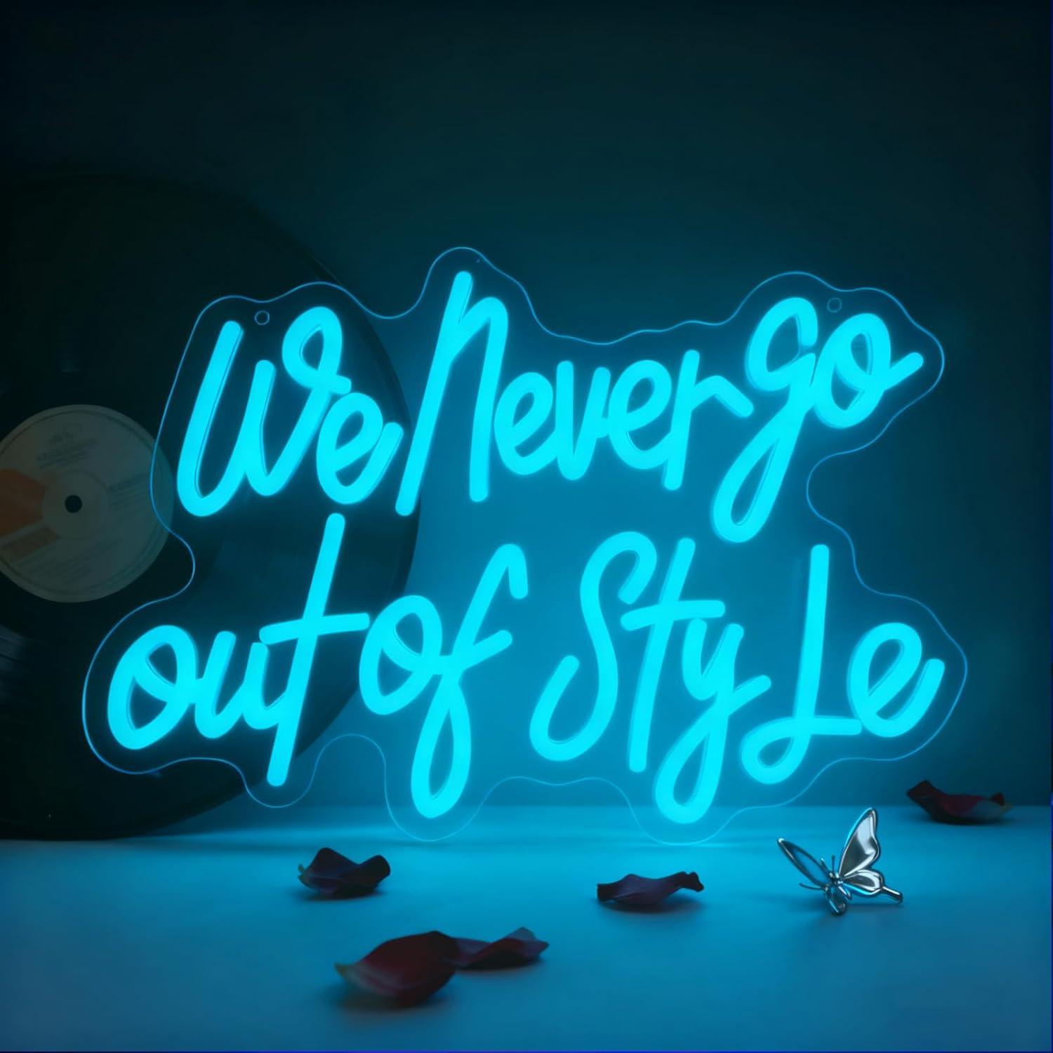 Neon Sign Party - Lampu LED Neon yang Dapat Diredupkan
