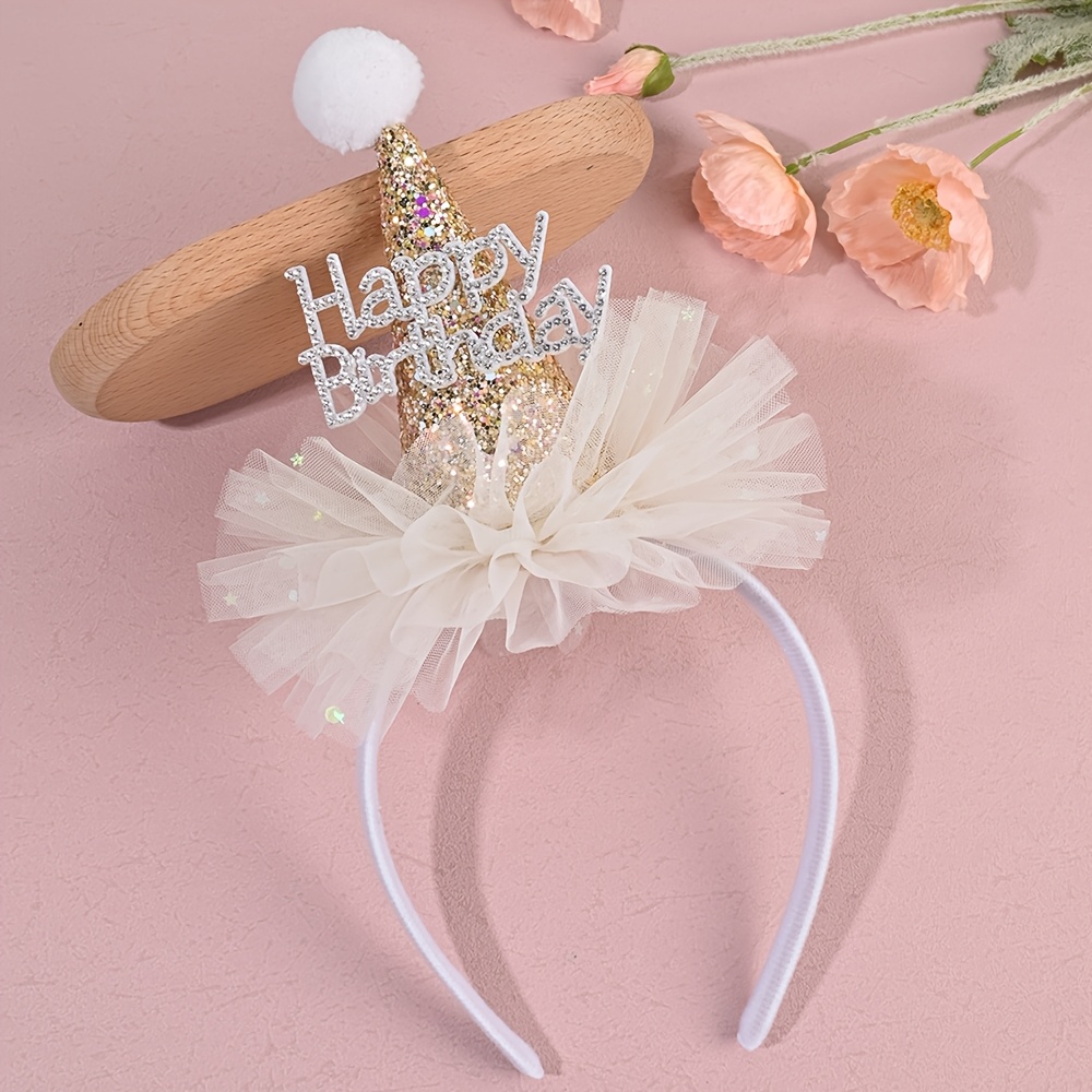 Bando Rambut Bertabur Rhinesto - Party Hat Cone ulasan dan harga