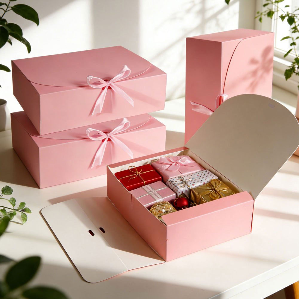 5 buah kotak hadiah dengan des - Event Party Box ulasan dan harga