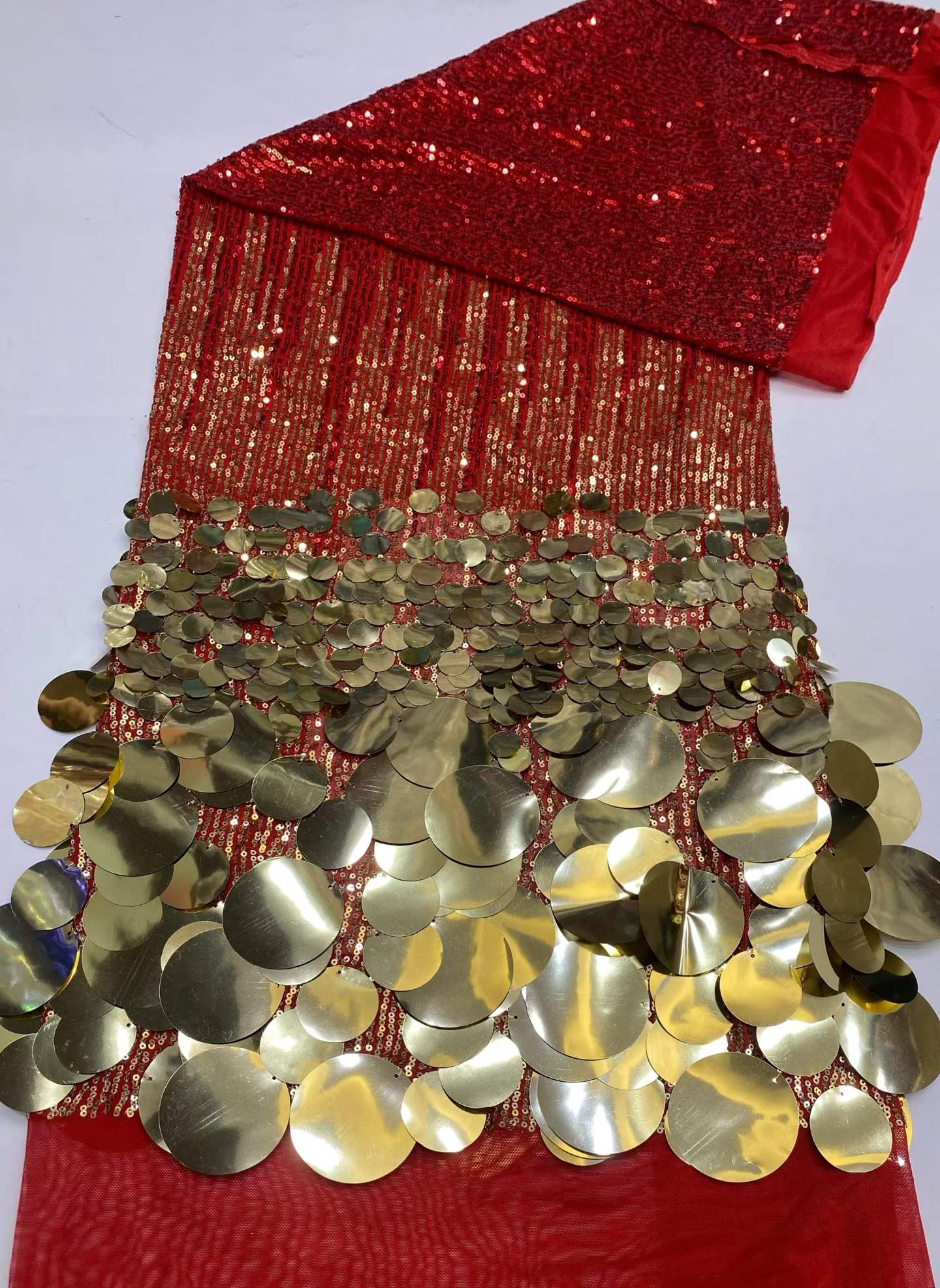 5 Yard Kain Tulle Payet Renda  - Glitter Tablecloth ulasan dan harga