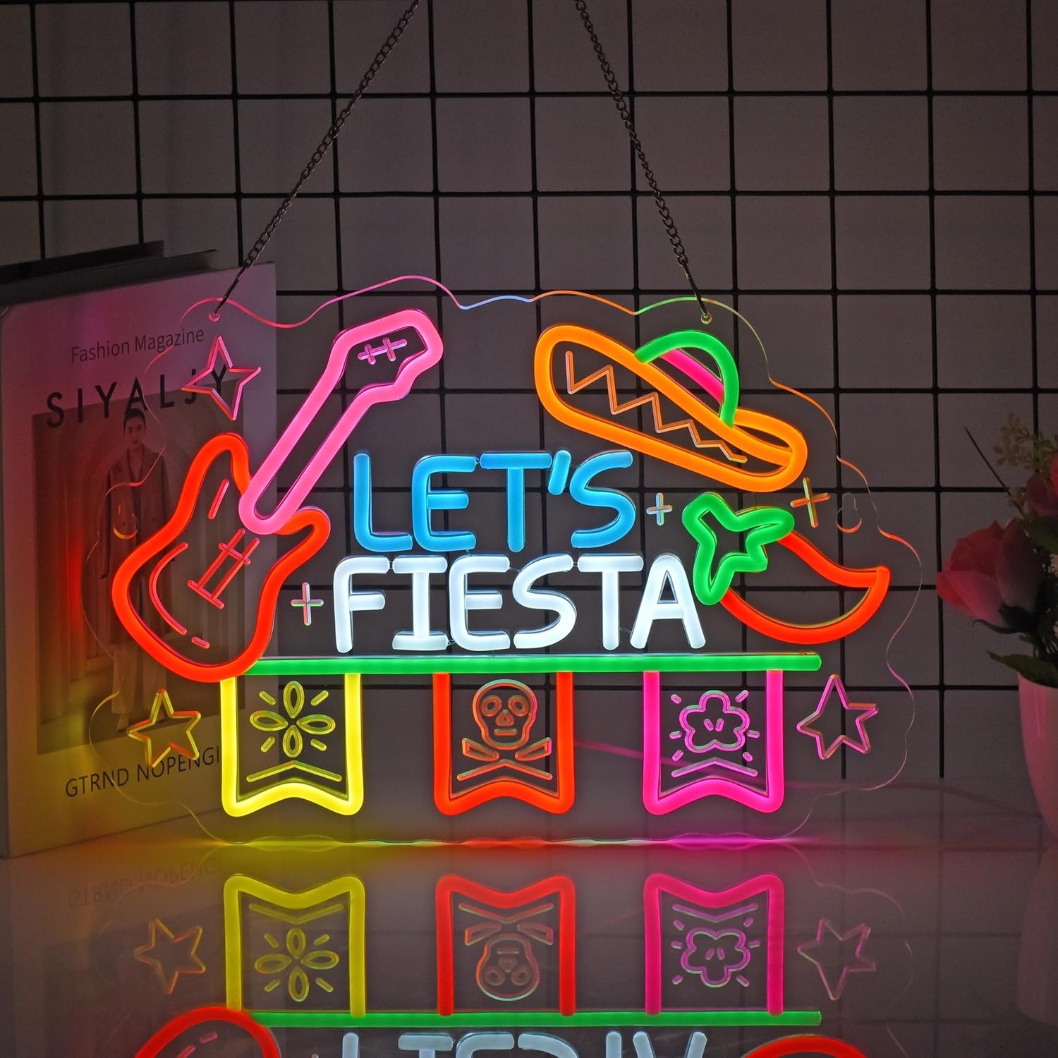 Mari kita merayakan dengan Lam - Neon Sign Party ulasan dan harga