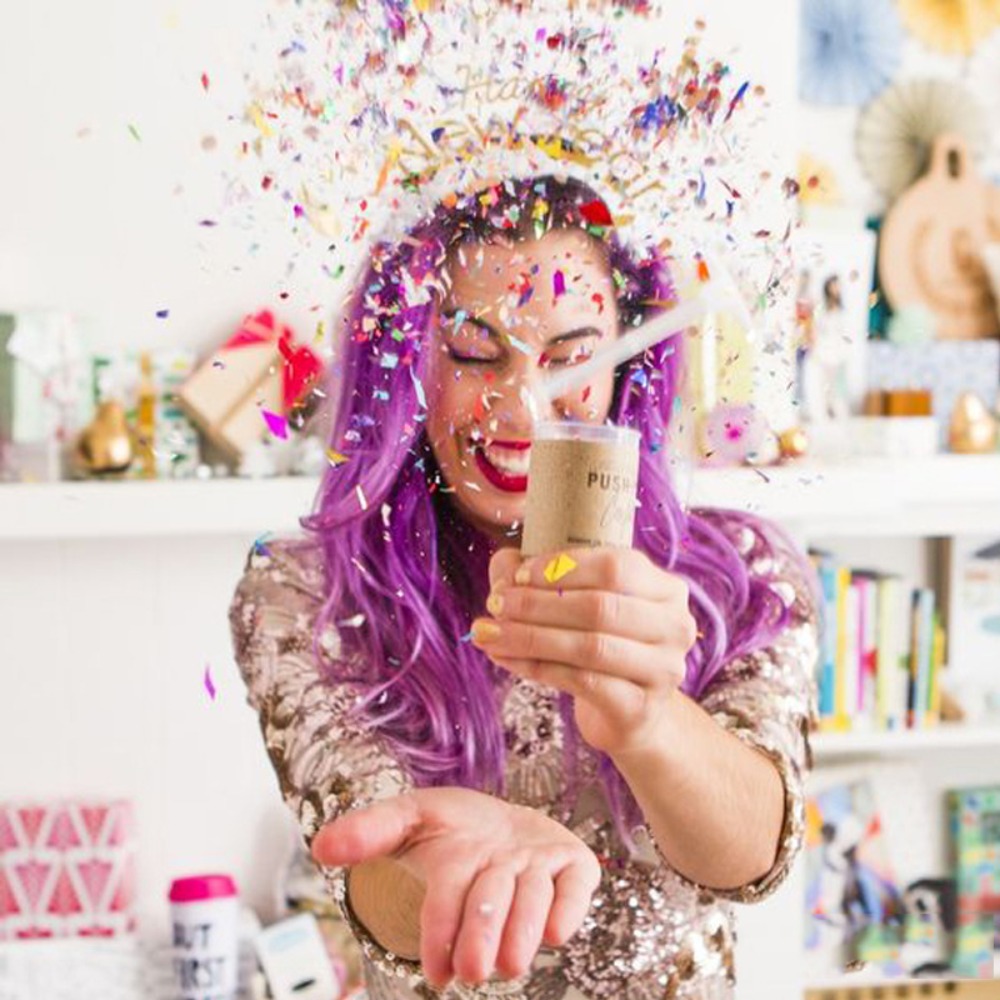 Perlengkapan Pesta Ulang Tahun - Confetti Cannon Tube ulasan dan harga
