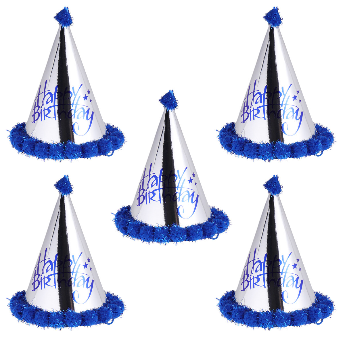 5 Buah Topi Ulang Tahun dengan - Party Hat Cone ulasan dan harga